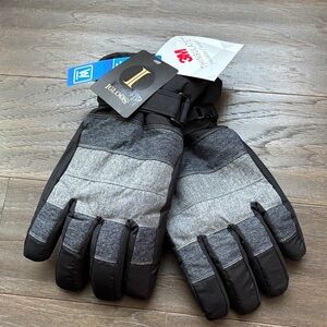 Igloos Waterproof 3M insulated,rubber palm,elastic cuff,fleece lined,warm,winter